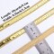 Gold Sequin Ribbon Trim Sequin Braid Trim Flat Glitter Ribbon for Sewing, 10 Yards (Gold)